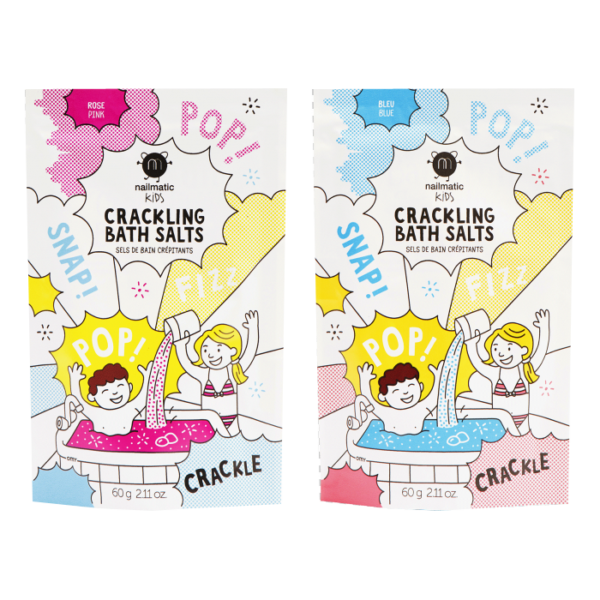 Sels de bain crépitants