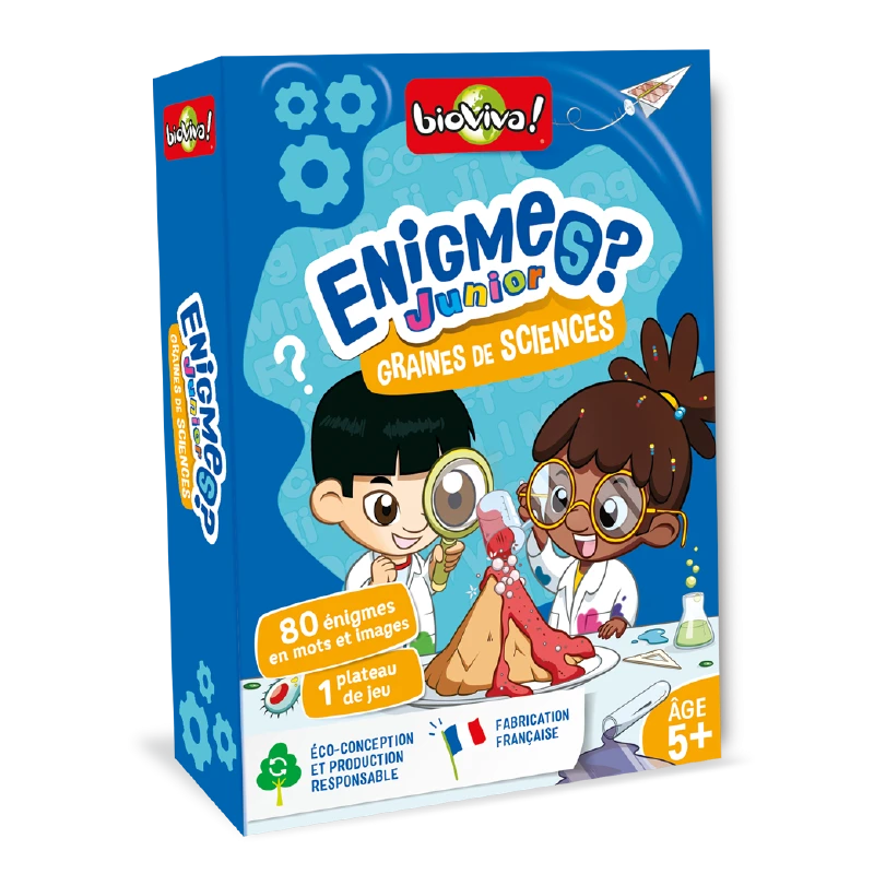Enigmes junior graines de sciences