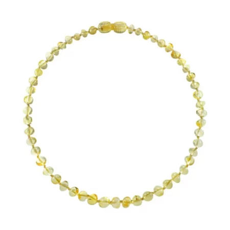 Collier d'ambre pierres naturelles