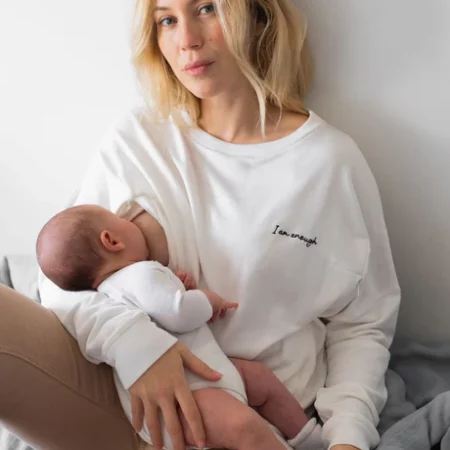Sweatshirt d'allaitement