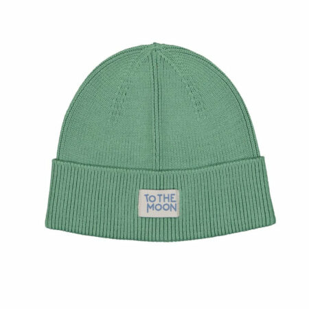 bonnet to the moon vert sauge enfant ou adulte