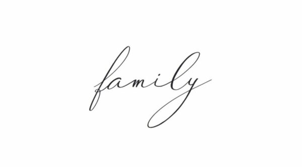 Tatouage éphémère Lovely Family