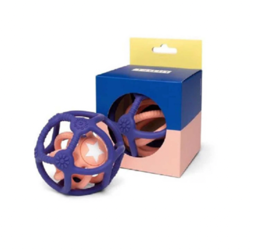 Lot de 2 balles sensorielles Bleu et rose