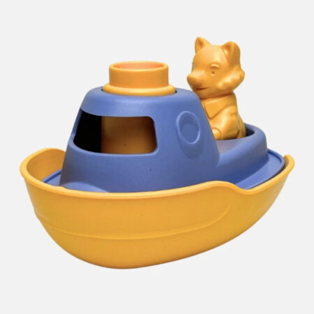 bateau modulable jaune et bleu