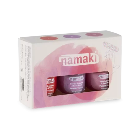 Coffret 3 vernis - Roses éternelles