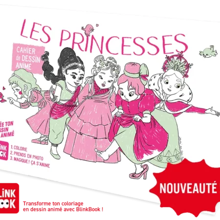 Cahier de dessin animé - Les Princesses