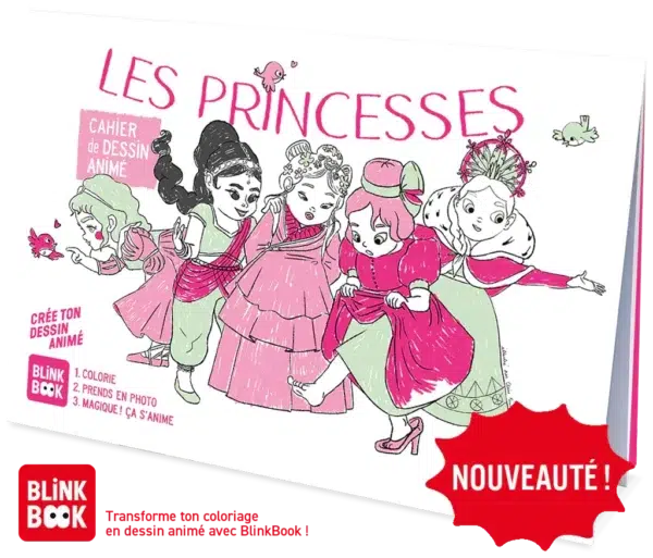 Cahier de dessin animé - Les Princesses