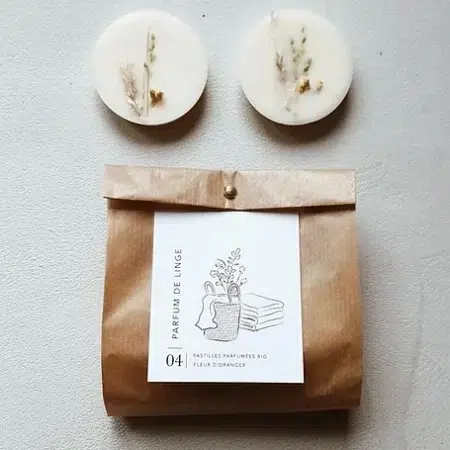 Pastilles parfumées bio fleur d'oranger