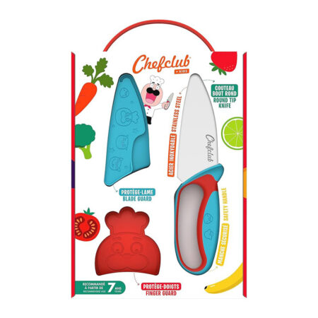Chefclub Kids- Kit Couteau de Cuisine pour Enfants