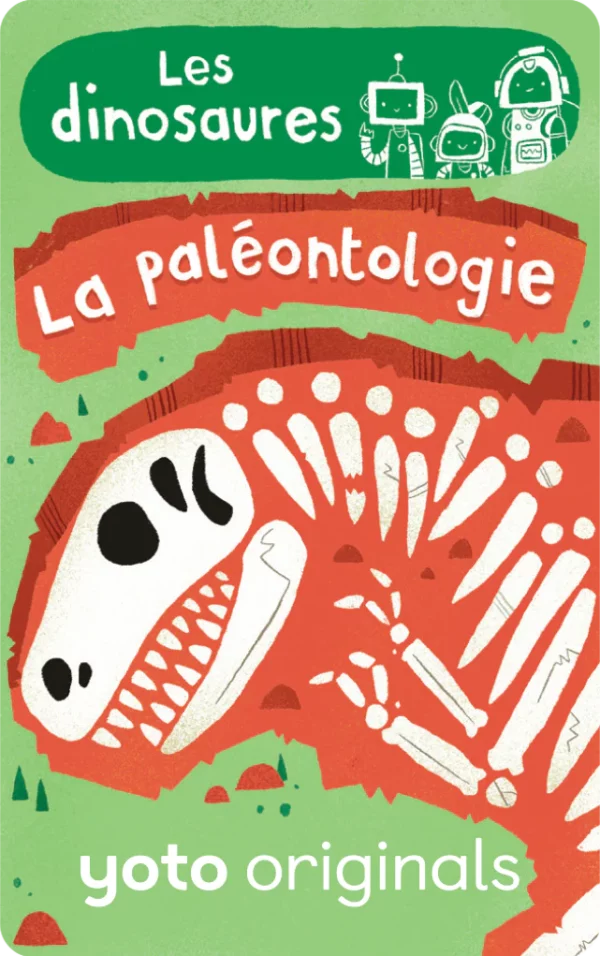 carte audio dinosaures