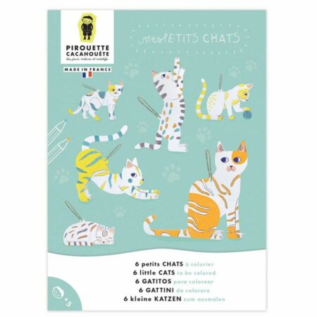 Kit créatif Chats à colorier