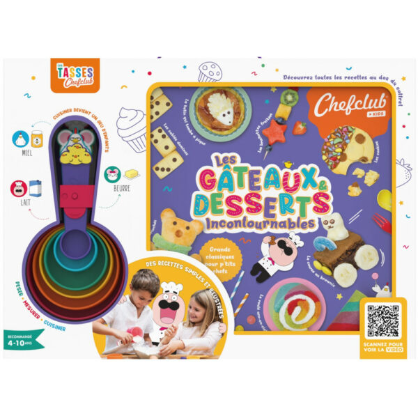 Coffret Kids, Gâteaux et Desserts Incontournables - Chefclub
