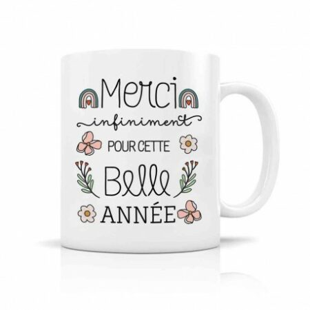 Mug céramique 350ml - Merci infiniment pour cette belle...