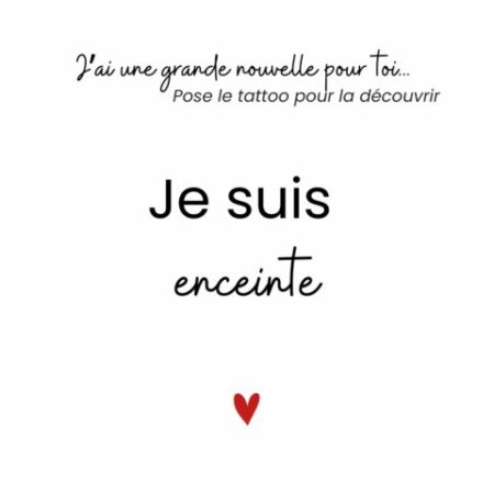 Je suis enceinte