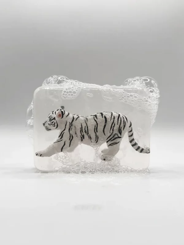 Savon tigre blanc