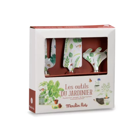 Le jardin du moulin Set de 3 outils de jardinage