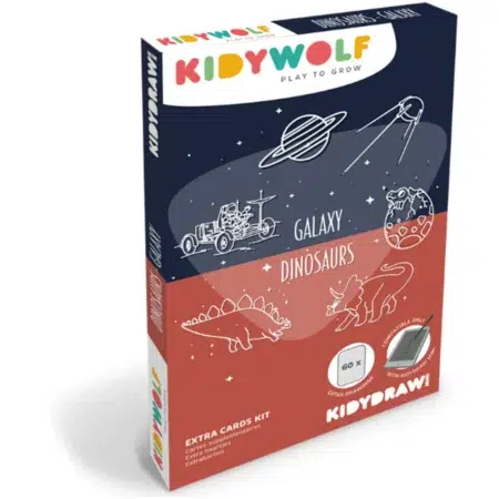 Refill KIDYDRAW-MINI "galaxie et dinosaures"