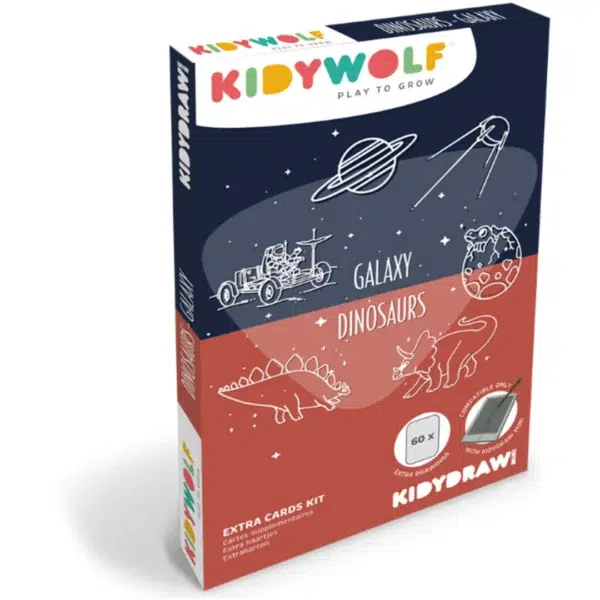Refill KIDYDRAW-MINI "galaxie et dinosaures"