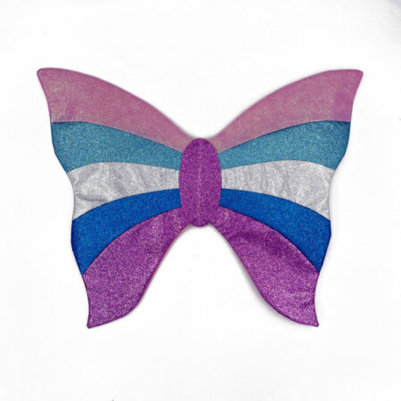 Ailes de Papillon Rose et bleu