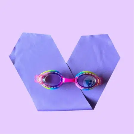 lunette de natation baby violet