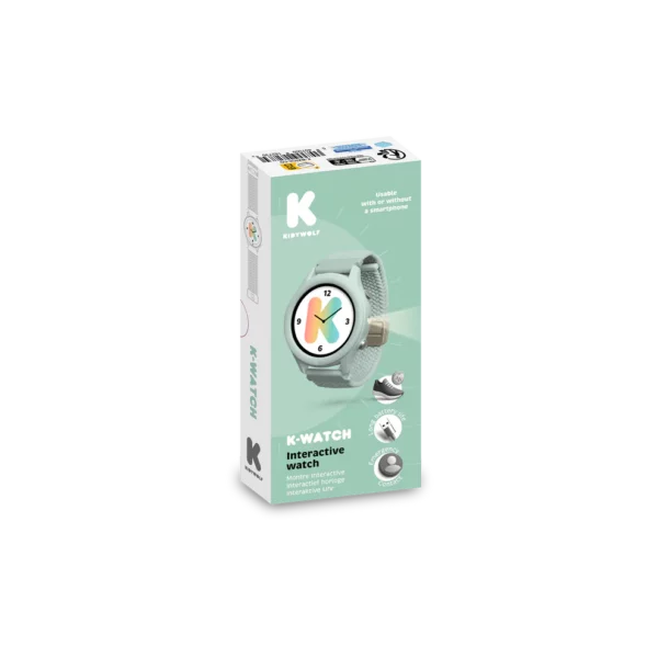 montre interactive verte