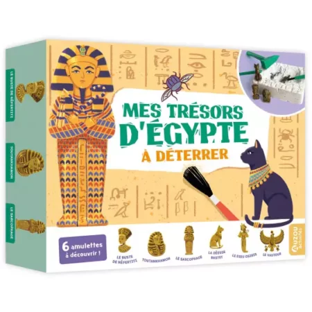 Mes trésors d'Egypte à déterrer auzou