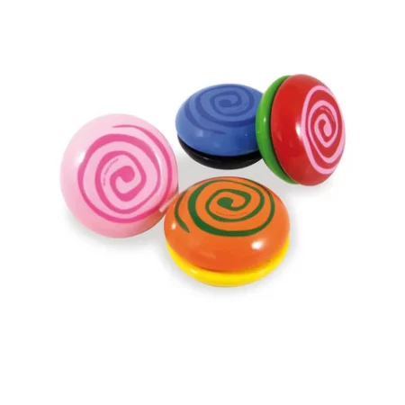 Yoyo spirale bicolores
