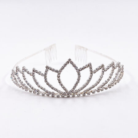 Diadème epi strass en sachet organza