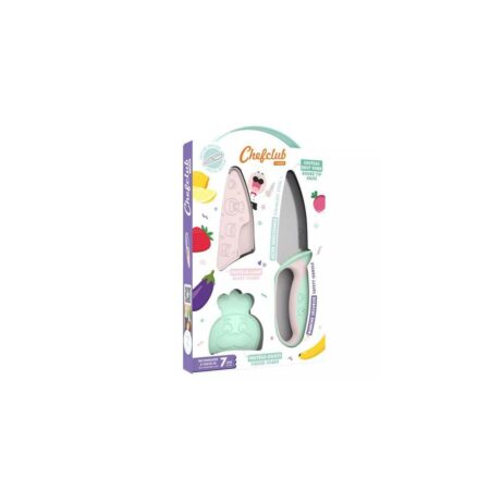 Chefclub Kids- Kit Couteau de Cuisine pour Enfants Pastel