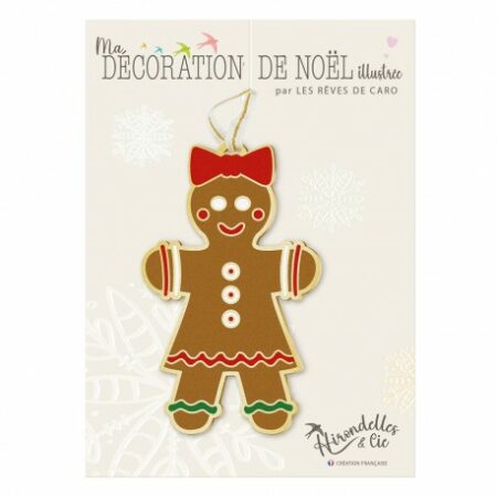 Décoration de Noël à suspendre (10 cm) - Délices de Noël (Mrs Ginger)
