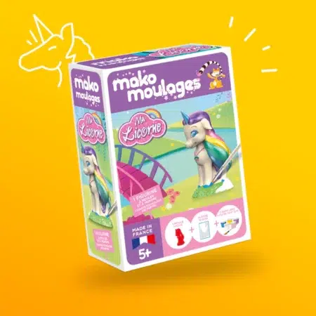 Mako moulages Ma licorne Arc-en-ciel