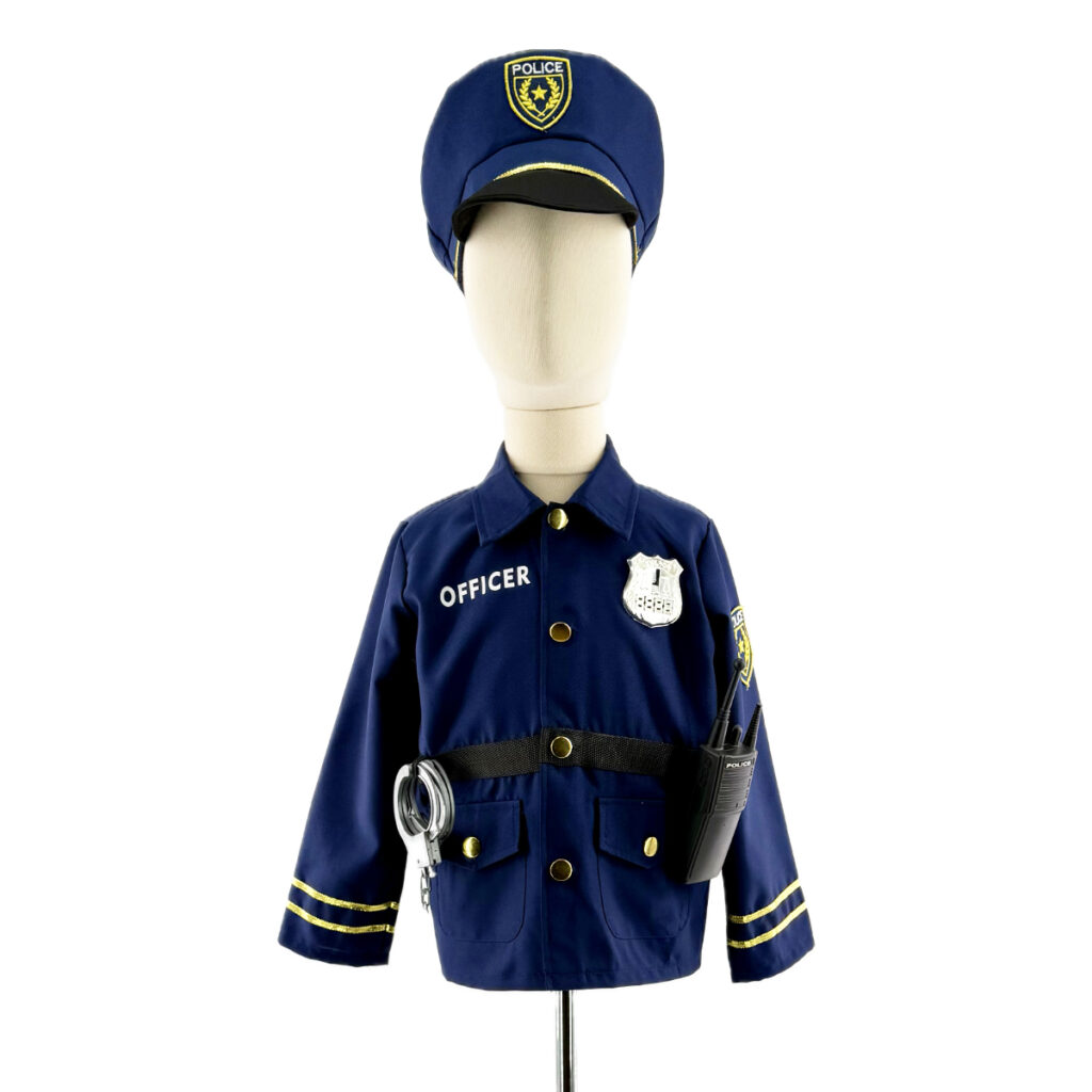 Déguisement Police Officer Taille 3-4 ans