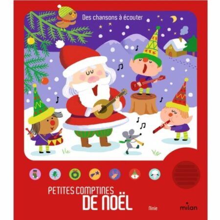 Livre sonore petites comptines de noël (dès 3 ans)