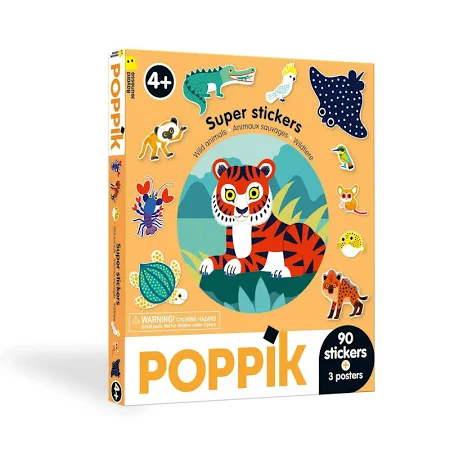 Super stickers Animaux sauvages