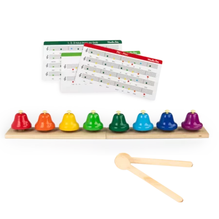 8 clochettes musicales