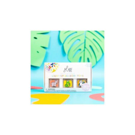 Cubes lumineux Zoo - Glo Pals