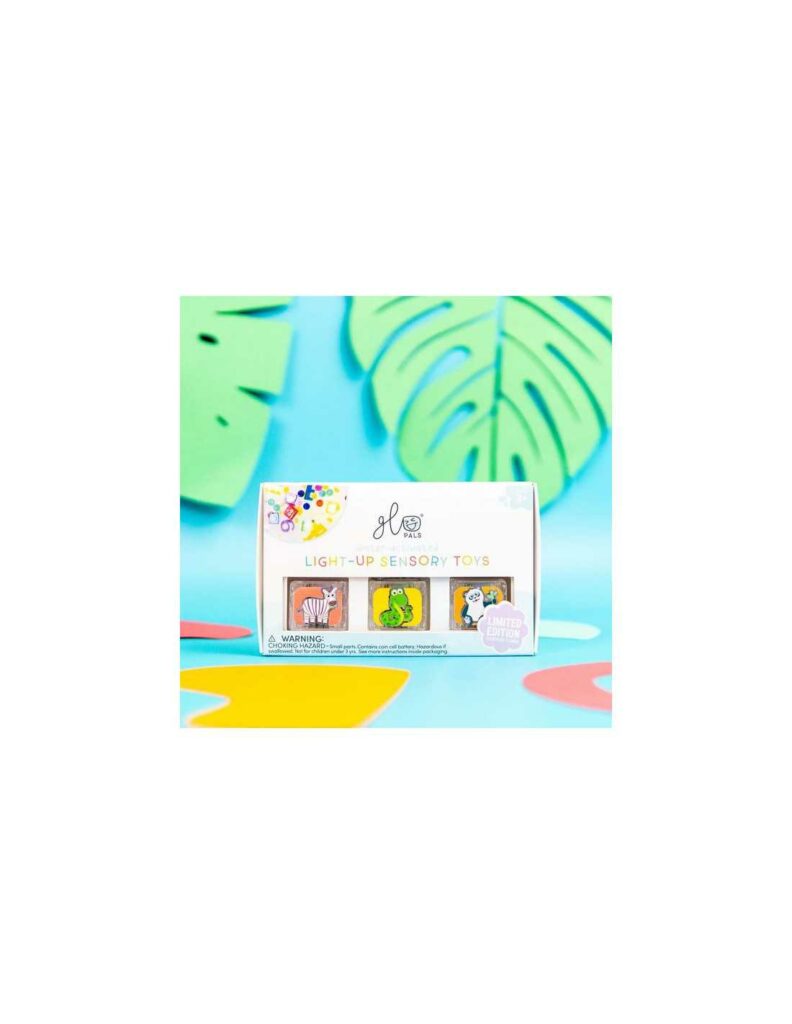Cubes lumineux Zoo - Glo Pals