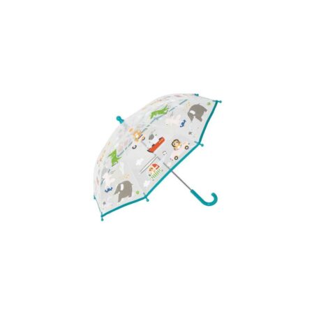 Parapluie animaux et transports transparent et magique - Little L