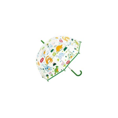 Parapluie dinosaures transparent et magique - Little L