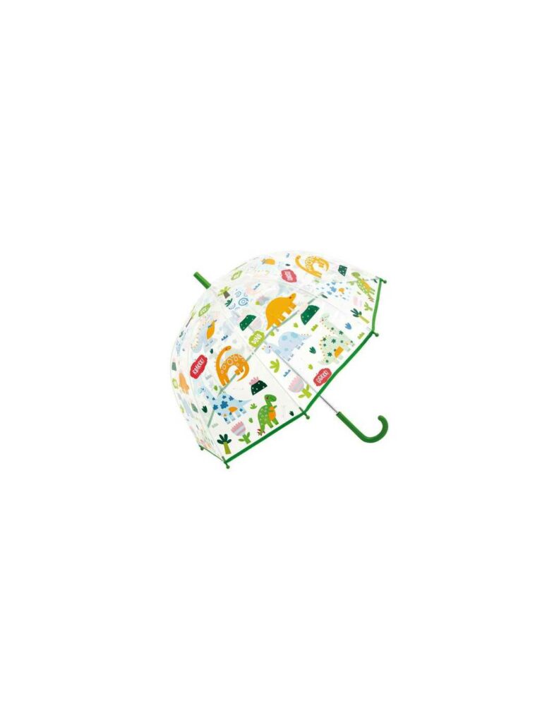 Parapluie dinosaures transparent et magique - Little L