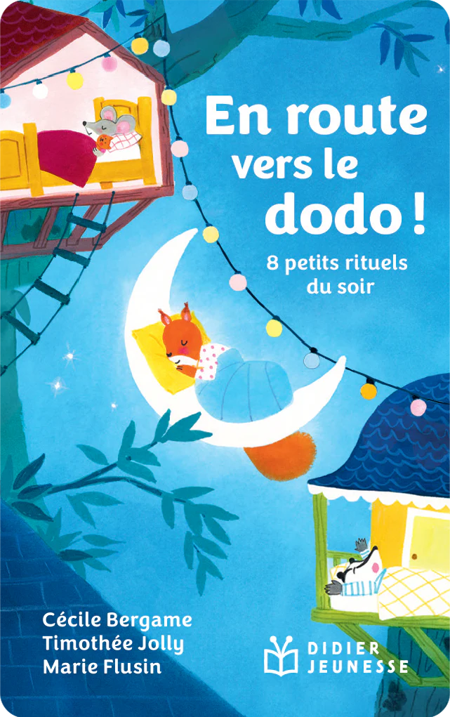 En route vers le dodo, 8 petits rituels du soir - Carte Yoto