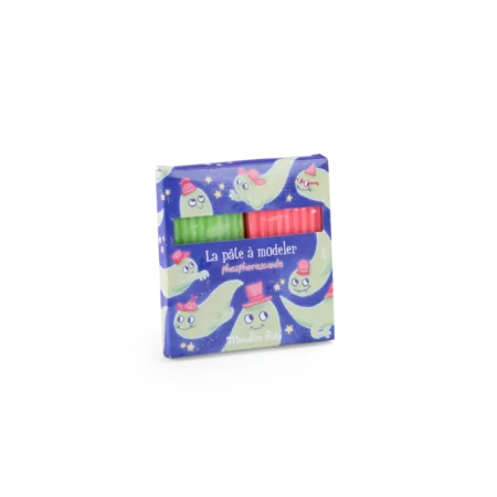 2 pâtes à modeler phosphorescentes