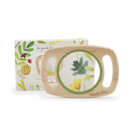 Grande loupe à poignées