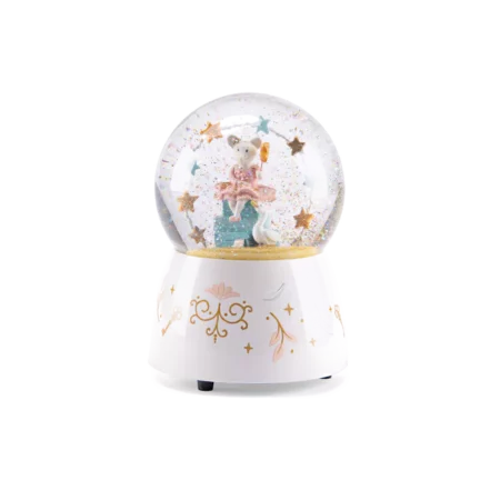 Boule à neige musicale souris