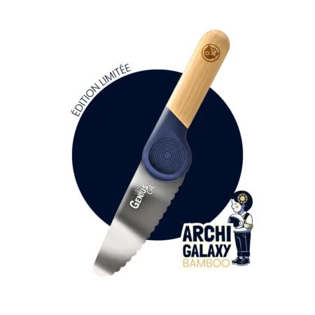 Couteau éducatif Genius Cut bleu