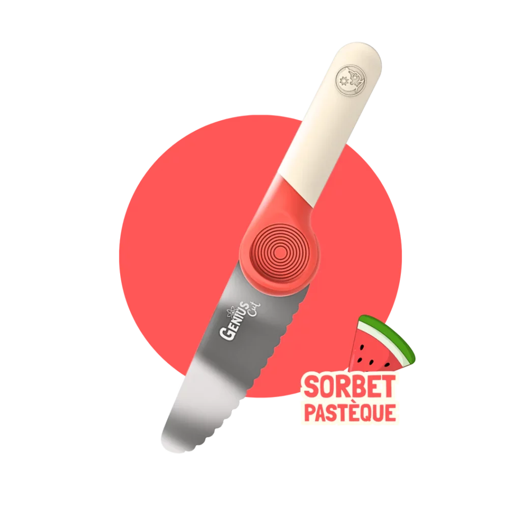 Couteau éducatif Genius Cut rouge