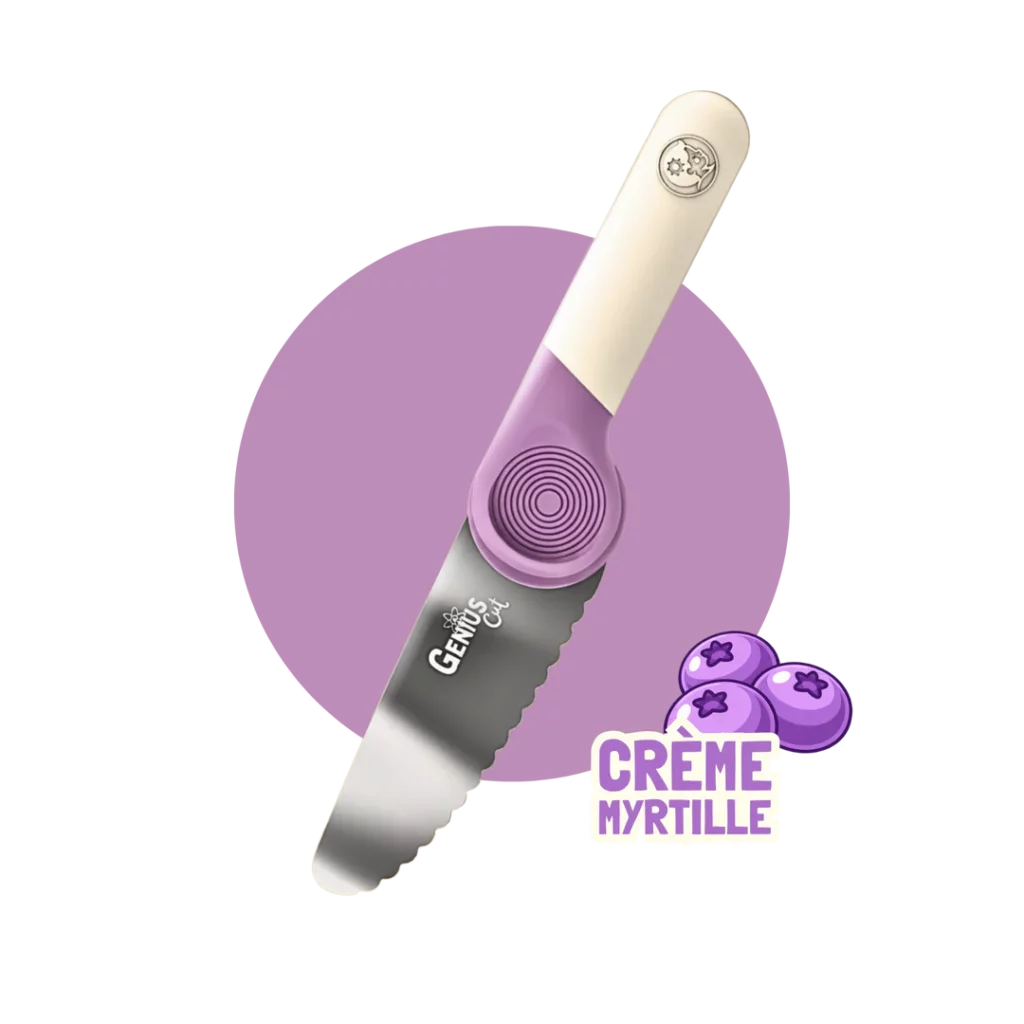 Couteau éducatif Genius Cut violet