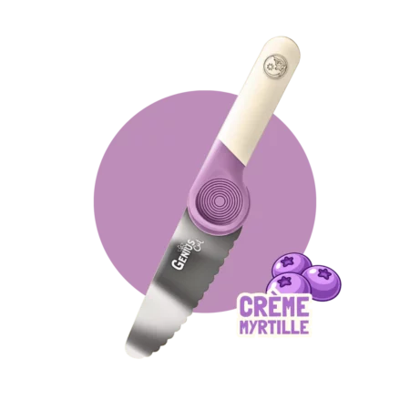 Couteau éducatif Genius Cut violet