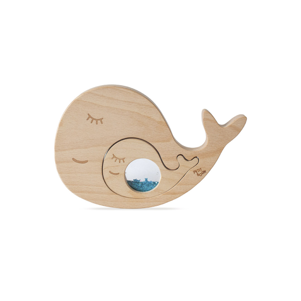 PUZZLE BALEINE ET BÉBÉ