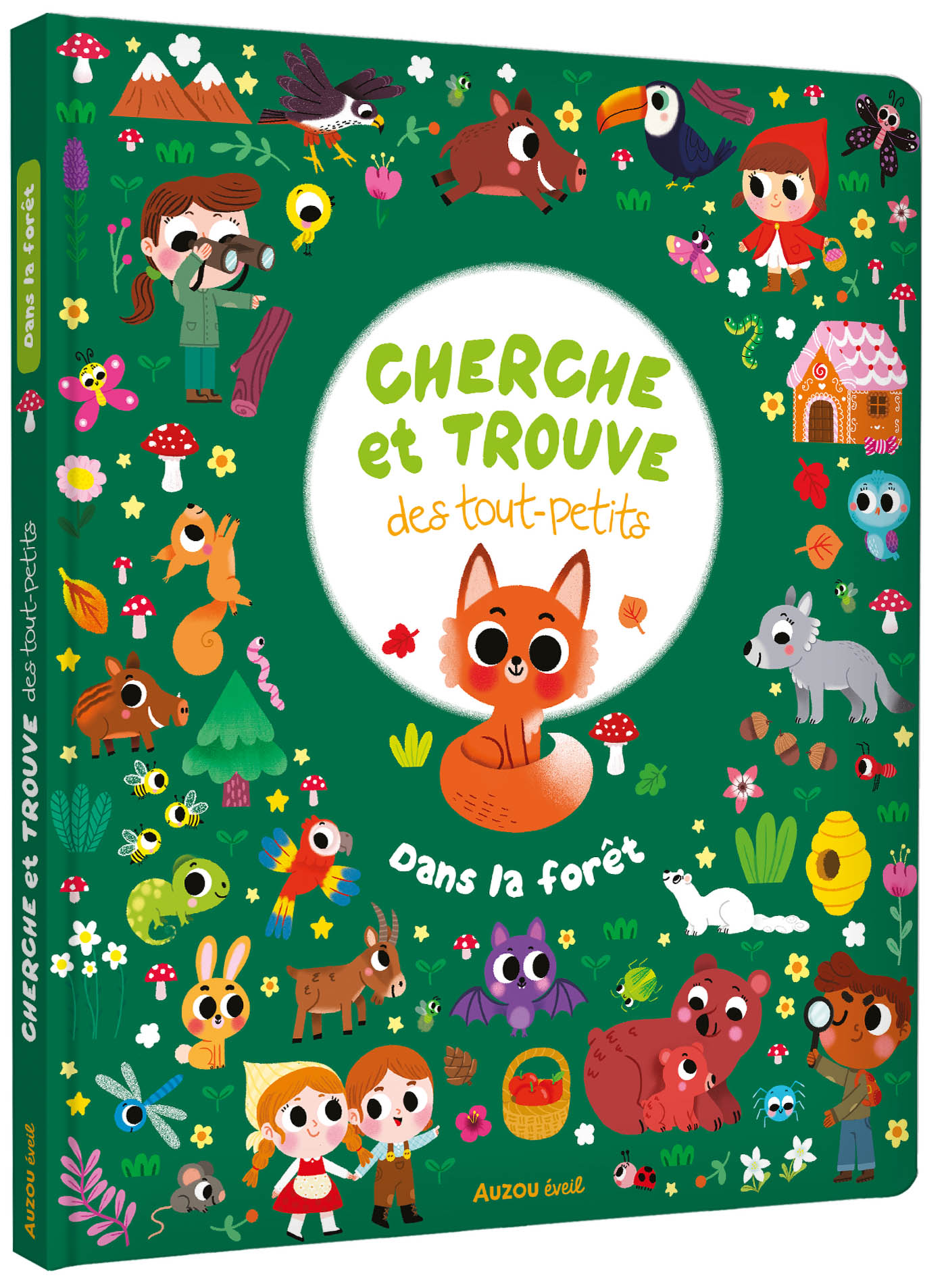 CHERCHE ET TROUVE DES TOUT-PETITS - DANS LA FORÊT